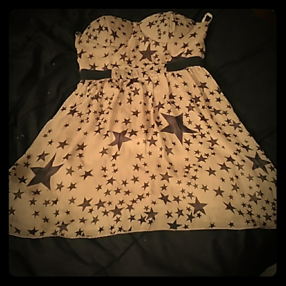 Strapless dress
